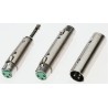 Switchcraft Audio Male XLR Straight XLR AV Adapter 467-138
