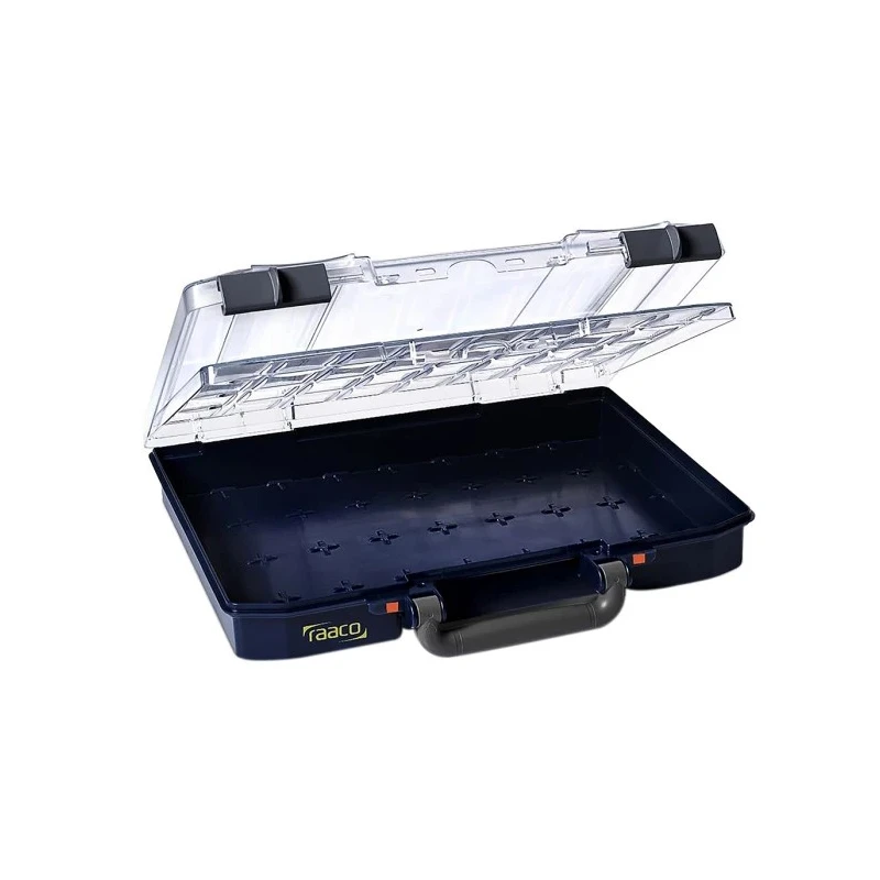 Raaco Adjustable Compartments Blue Polypropylene Compartment Box 58mm x 337mm x 278mm 143943