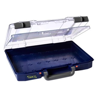 Raaco Adjustable Compartments Blue Polypropylene Compartment Box 58 mm x 337 mm x 278 mm 142854