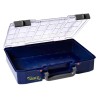 Raaco Adjustable Compartments 80 Cell Blue Polycarbonate, Polypropylene Compartment Box 79mm x 337mm x 278mm 143967