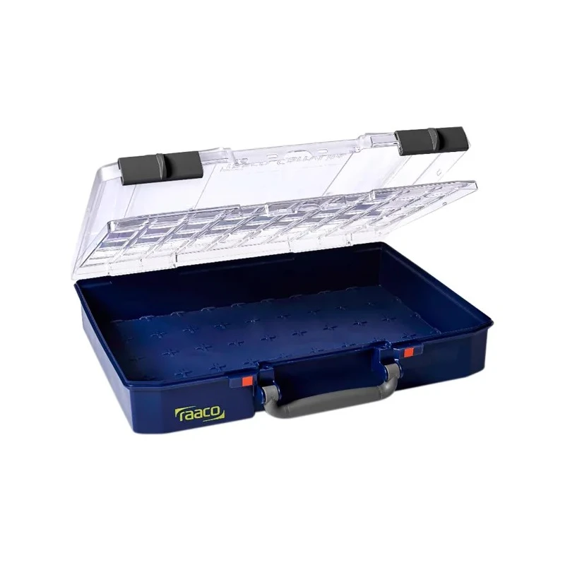 Raaco Adjustable Compartments Compartment Box Polypropylene, Polycarbonate 82 mm x 413 mm x 330 mm 142359