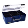 Raaco Adjustable Compartments Blue Polycarbonate Polypropylene Compartment Box 148mm x 413mm x 330mm 144049