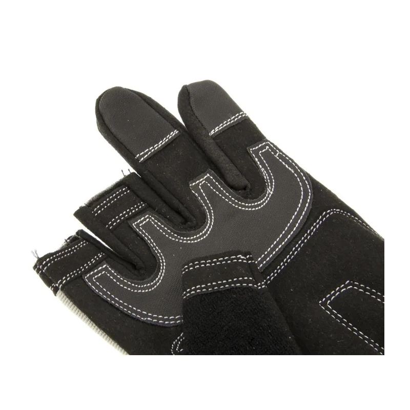 Polyco Healthline Multi-Task 3 Black PVC Work Gloves Size 10 Uncoated Coating MT3/10