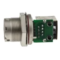 RS PRO RJ45 Connector Female Panel Mount Cat5e Shielded Straight 1 Port RJ45