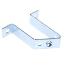 RS PRO Angled Mounting Bracket for Top Hat DIN Rail Zinc Coated Steel Grey 467-387