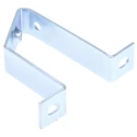 RS PRO Angled Mounting Bracket for Top Hat DIN Rail Zinc Coated Steel Grey 467-387