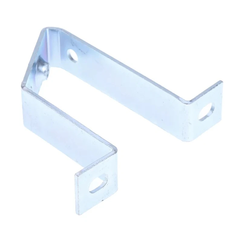 RS PRO Angled Mounting Bracket for Top Hat DIN Rail Zinc Coated Steel Grey 467-387
