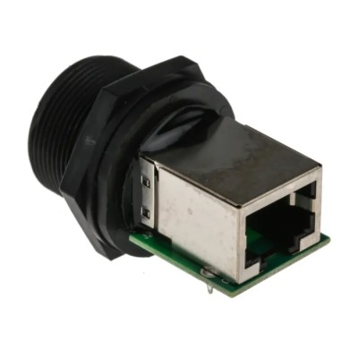 RS PRO 2 Port Female Shielded Ethernet Coupler, IP67 Waterproof, Panel Mount Socket | EnvMart RJ45