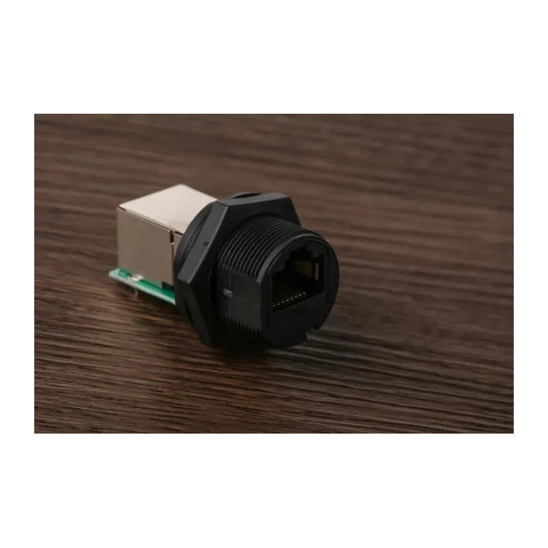 RS PRO 2 Port Female Shielded Ethernet Coupler, IP67 Waterproof, Panel Mount Socket | EnvMart RJ45