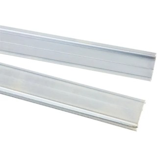 RS PRO Steel Unperforated DIN Rail, 1 m x 35 mm x 7.5 mm 467-399