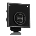 RS PRO USB Connector Straight Panel Mount Female 1 Port USB Type A IP67 Rated 111-6753