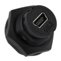 RS PRO Straight Panel Female 1 Port Mini USB Type B IP67 USB Connector 111-6757