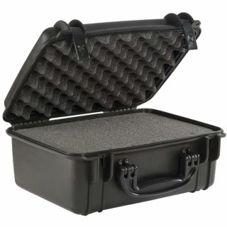 Serpac Plastic Waterproof Watertight Transit Case 378 mm x 308 mm x 175 mm SE520F,BK