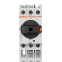 Lovato Electric 3-Pole Panel Isolator Switch IP65, 32A, 15 kW, Screw Terminal, Black Handle 