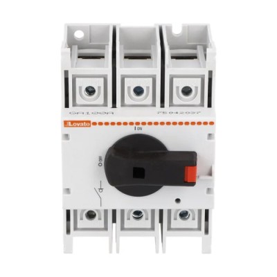 Lovato Electric 3-Pole Panel Switch Disconnector IP20, 100A, 45 kW 