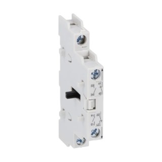 Lovato Electric Switch Disconnector Auxiliary Switch 1 NO/1 NC, GAX Series for Use with GA-A, GA063SA & GA-D GA063SA