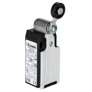 Lovato Electric K Series Roller Lever Limit Switch, IP65, Thermoplastic Housing, 690V AC, 10A 