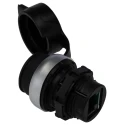 Lovato Electric Platinum Series RJ45 Connector Female, Cat5e, 1 Port, IP65/IP20, 83mm Length, 29.5mm Width LPCD06