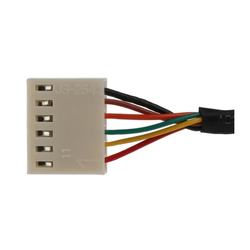 Bulgin Female Mini USB Type AB Mountable USB Cable Black 100mm PX0456