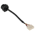Bulgin Female Mini USB Type AB Mountable USB Cable Black 100mm PX0456