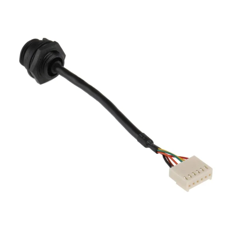 Bulgin Female Mini USB Type AB Mountable USB Cable Black 100mm PX0456