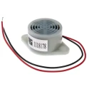 RS Pro Magnetic Buzzer Component Base Mount Panel Mount Continuous Tone 95 dB 7-12 V dc 17.6 mm Height 111-8178