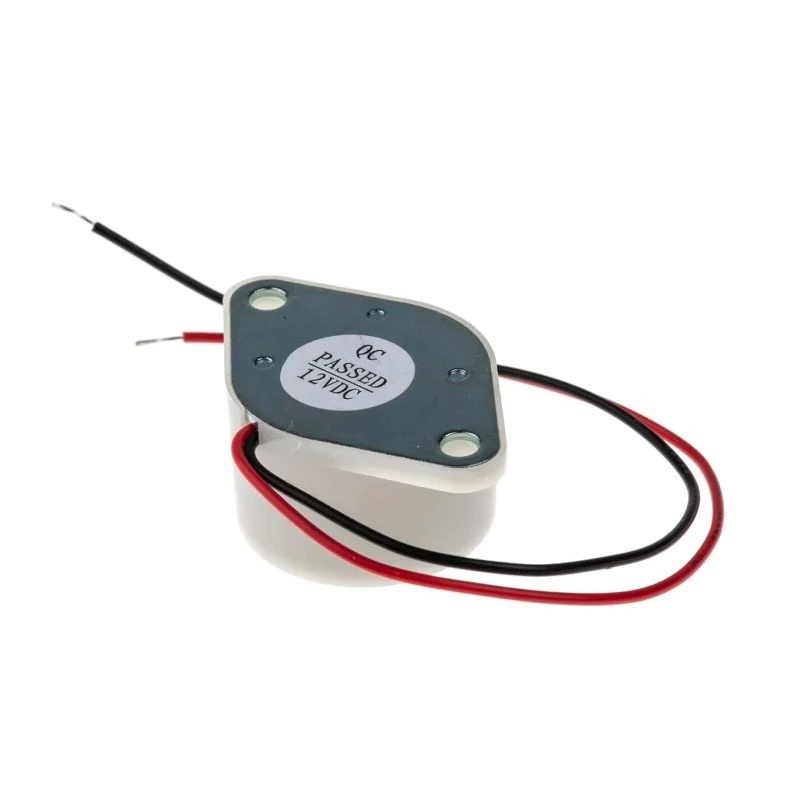 RS Pro Magnetic Buzzer Component Base Mount Panel Mount Continuous Tone 95 dB 7-12 V dc 17.6 mm Height 111-8178