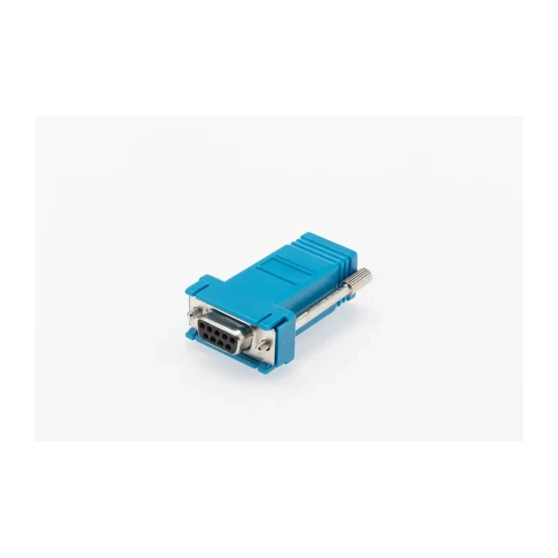 MH Connectors D-Sub Adapter 9-Way D-Sub Female to Female RJ45 Female Nickel over Copper DA9-SMJ8-B-K