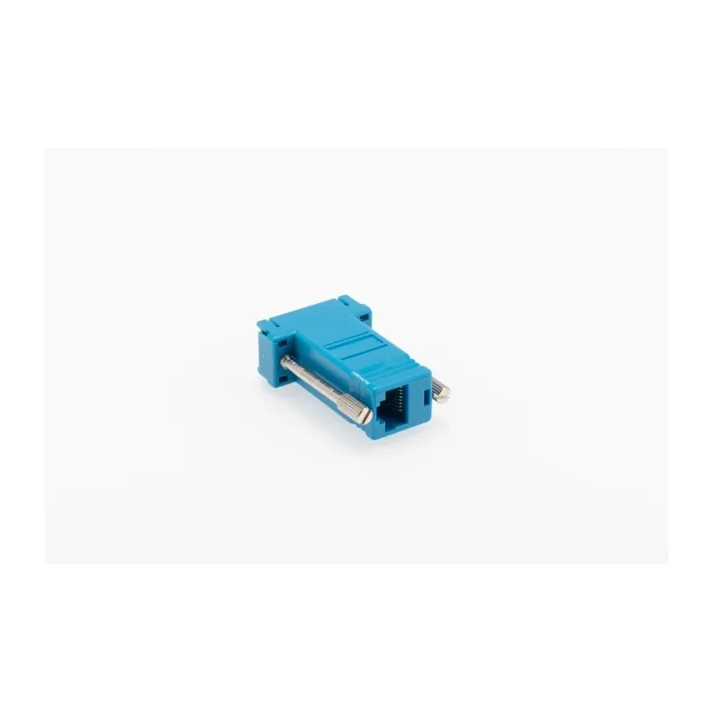 MH Connectors D-Sub Adapter 9-Way D-Sub Female to Female RJ45 Female Nickel over Copper DA9-SMJ8-B-K