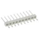 Molex KK 254 Series Straight Through Hole Pin Header, 10 Contacts, 2.54 mm Pitch, 1 Row, Unshrouded 22-03-2101