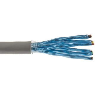 Alpha Wire Alpha Essentials Communication & Control Series Data Cable 6 Pairs 12 Cores 30 m Grey Sheath Polyvinyl 6012C SL005