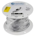Alpha Wire Alpha Essentials Communication & Control Series Data Cable 2 Pairs 4 Cores 30 m Grey Polyvinyl 300V 5472C SL005