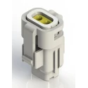 EDAC 560 Series Wire to Wire Connector Cable 2 Pole Crimp, 250V, 3A 560-002-000-210