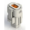 EDAC 2 Pole Wire to Wire Connector Cable 250V 3A Crimp Female Connector 560-002-000-211