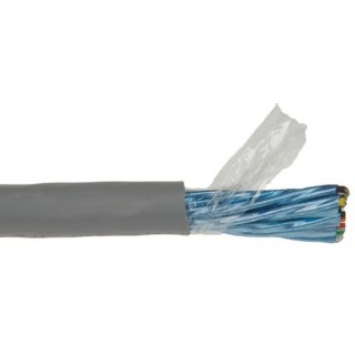 Alpha Wire Alpha Essentials Communication & Control Series Data Cable 11 Pairs 22 Cores 30 m Grey Sheath 6016C SL005