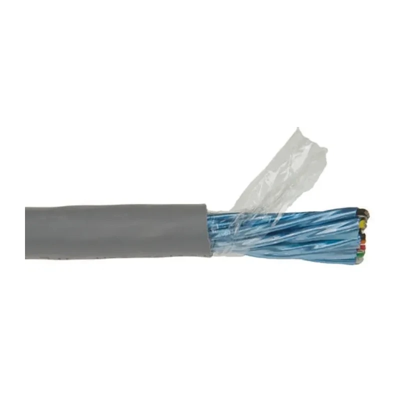 Alpha Wire Alpha Essentials Communication & Control Series Data Cable 11 Pairs 22 Cores 30 m Grey Sheath 6016C SL005