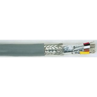 Alpha Wire Alpha Essentials Coaxial Cat5 Ethernet Cable 4 Core Grey PVC 30m 300V 20AWG 9853C SL005