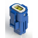 EDAC 560 Wire to Wire Connector Cable 2 Pole Crimp Termination 250V 3A 560-002-000-410