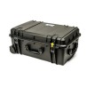 Serpac SE Plastic Waterproof Watertight Transit Case Wheeled 609 mm x 406 mm x 256 mm SE920,BK