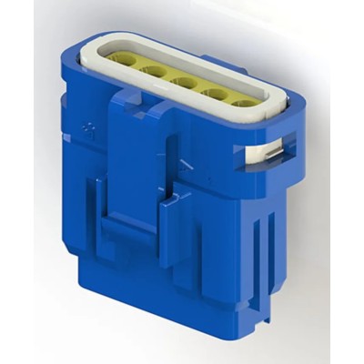 EDAC 560 Wire to Wire Connector Cable, 5 Pole, Crimp Termination, 250V, 3A 560-005-000-410