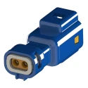 EDAC 560 Wire to Wire Connector Cable 2 Pole Crimp Termination 250V 3A 560-002-000-311