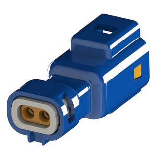 EDAC 560 Wire to Wire Connector Cable 2 Pole Crimp Termination 250V 3A 560-002-000-311