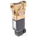 Burkert Solenoid Valve 2 Port NC Brass Body 24V DC 13mm Orifice Diameter 10 bar Operating Pressure 134430