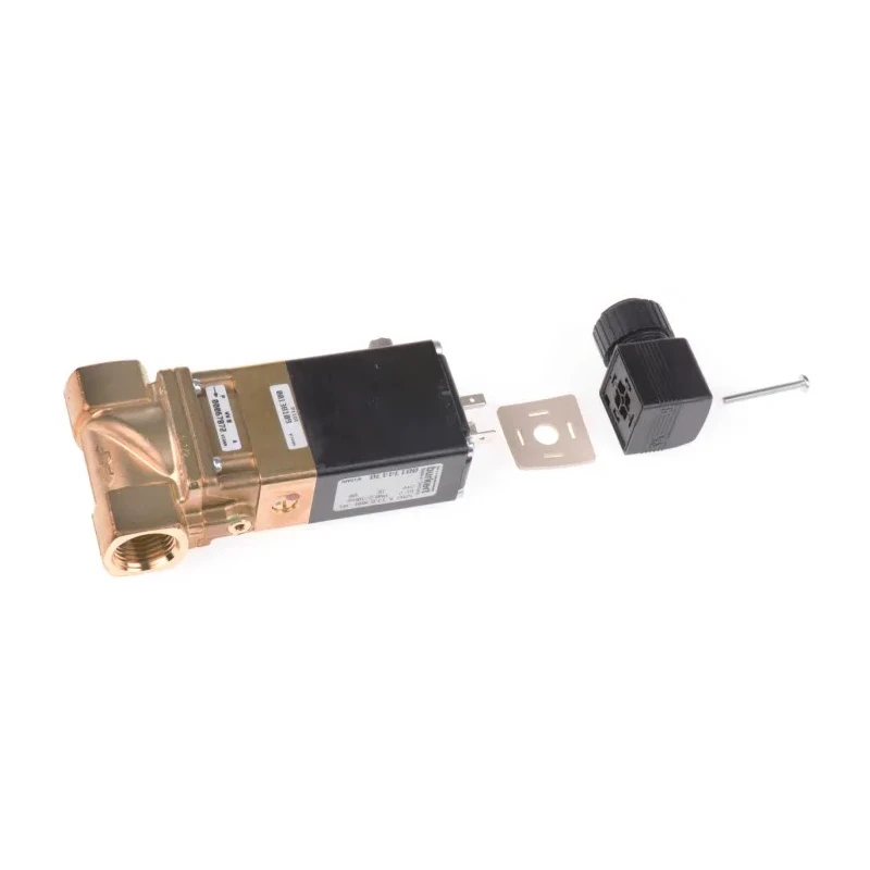 Burkert Solenoid Valve 2 Port NC Brass Body 24V DC 13mm Orifice Diameter 10 bar Operating Pressure 134430