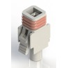 EDAC Wire to Wire Connector Cable, Female, 1 Pole, 10A 300V Crimp Termination 572-001-000-200
