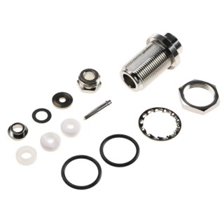 Telegartner N Series Coaxial Connector Panel Mount Female N Connector 50 Ω Straight Body Clamp J01021H1171