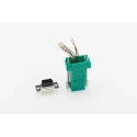 MH Connectors D-Sub Adapter 9-Way DA-9 Shell Size Male to Female RJ45 Adapter 33mm DA9-PMJ8-G-K