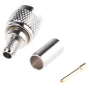 Telegartner UHF Series Coaxial Connector Cable Male UHF, 50 Ω, Straight Body Crimp J01045F0000