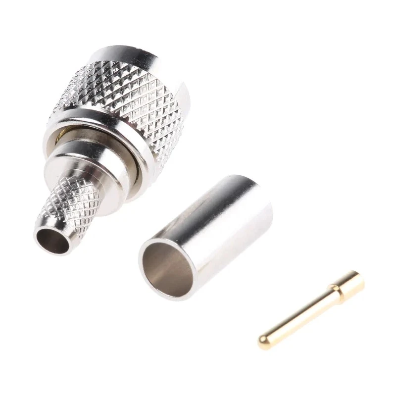 Telegartner UHF Series Coaxial Connector Cable Male UHF, 50 Ω, Straight Body Crimp J01045F0000