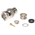 Telegartner BNC Series 75 Ω Male BNC Connector Cable, Straight Body Clamp J01002A0609